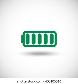 Battery icon, vector