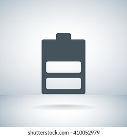  battery icon vector,
