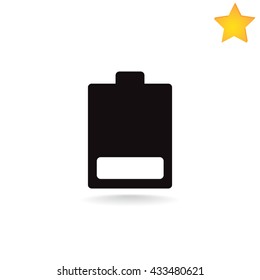 battery icon vector