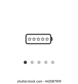 Battery Icon Vector