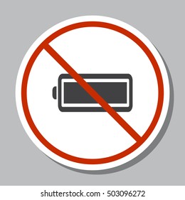 Battery Icon Vector