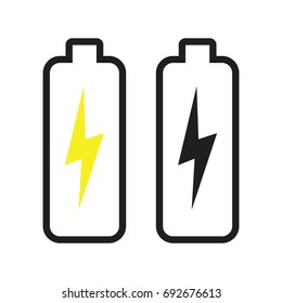 Battery icon  vector