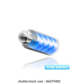 Battery icon. Vector