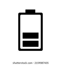 battery icon vector. battery charge indicator icons object