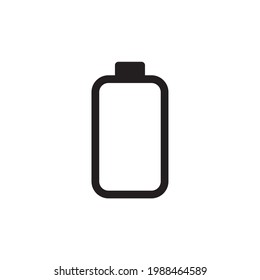 Vektorgrafik und Symbol für das Aufladen von Batterien,