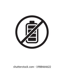 battery icon vector and charging icon vector,