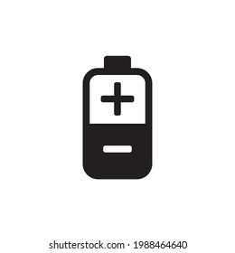battery icon vector and charging icon vector,