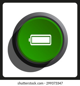 battery. icon. vector design