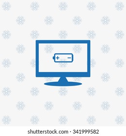 battery. icon. vector design