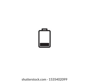 battery icon vector design element logo template