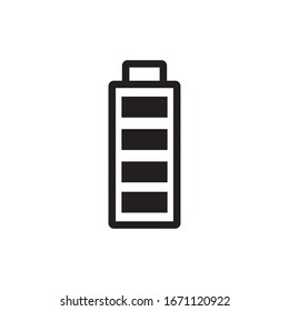 Battery Icon vector design illustration