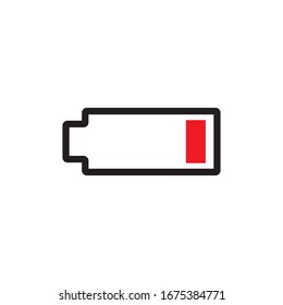 Design-Illustration für Batteriesymbole