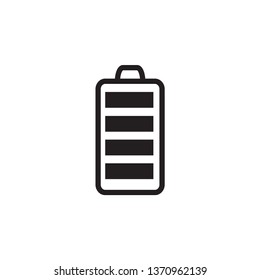 Battery icon vector design template