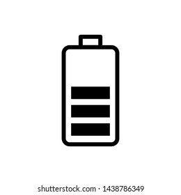 Battery icon vector design template