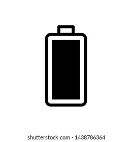 Battery icon vector design template