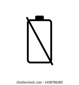 Battery icon vector design template