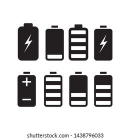 battery icon vector design template