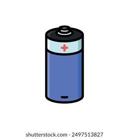 battery icon vector design template elegant style