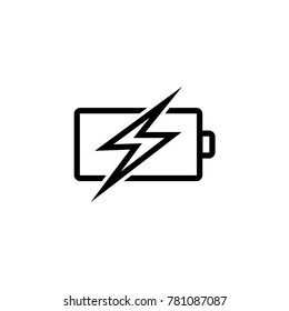 battery icon vector design template