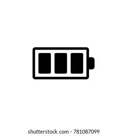 battery icon vector design template