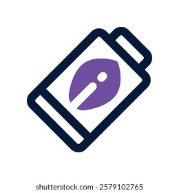 battery icon. vector dual tone icon for your website, mobile, presentation, and logo design.
