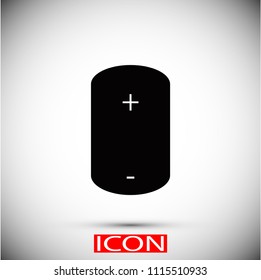 Battery Icon, Vector EPS 10 illustration style