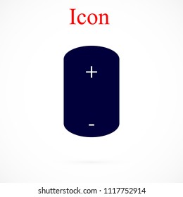 Battery Icon, Vector EPS 10 illustration style