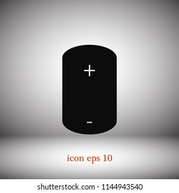 Battery Icon, Vector EPS 10 illustration style