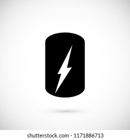 Battery Icon, Vector EPS 10 illustration style