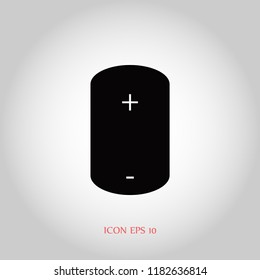 Battery Icon, Vector EPS 10 illustration style