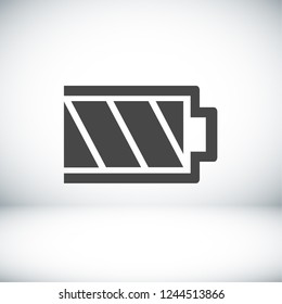 battery icon. Vector  Eps 10 