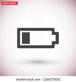 battery icon. Vector  Eps 10 