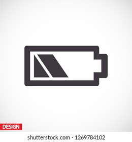 battery icon. Vector  Eps 10 