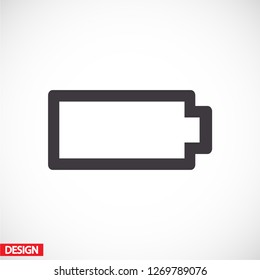 battery icon. Vector  Eps 10 