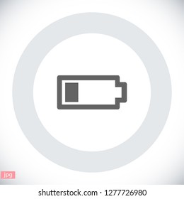 battery icon. Vector  Eps 10 