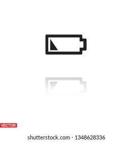 battery icon. Vector  Eps 10 