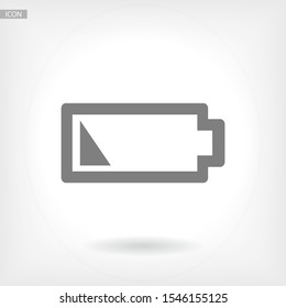 battery icon. Vector Eps 10 . Lorem Ipsum Flat Design