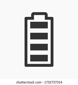 Battery icon vector eps 10