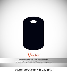 Battery Icon, Vector EPS 10 illustration style