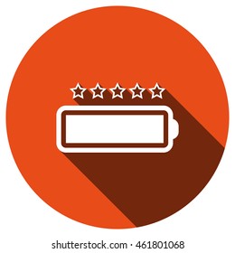 Battery Icon, vector, icon flat