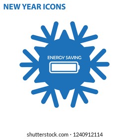 Battery Icon Vector flat design style