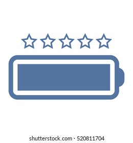 Battery Icon Vector flat design style