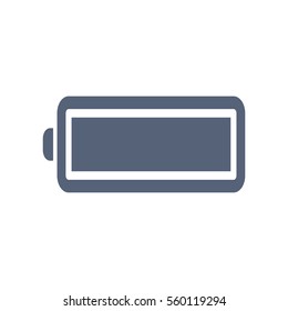 Battery Icon Vector flat design style