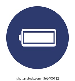 Battery Icon Vector flat design style