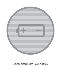 Battery Icon Vector flat design style