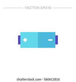battery icon. vector illusration
