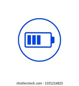 Battery icon. Vector illustration