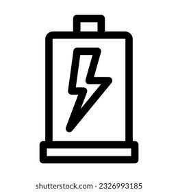 Battery  icon, vector illustration icon battery