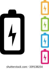 Battery Icon Vector illustration