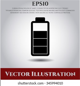Battery icon vector illustration